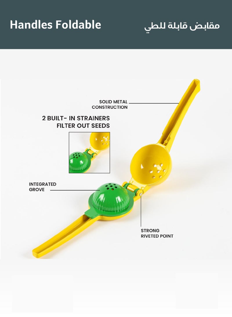 REST Lemon Squeezer Sturdy Max Extraction Hand Juicer Lemon Squeezer - Image 2